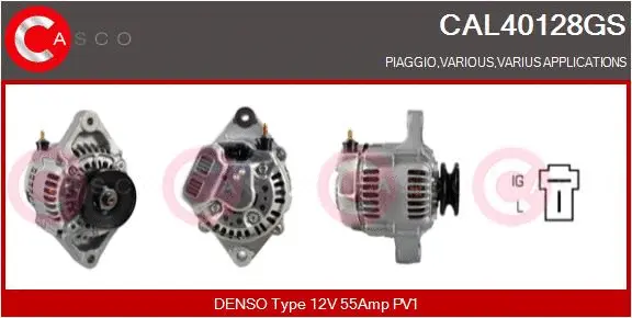 Alternator (CAL40128GS)