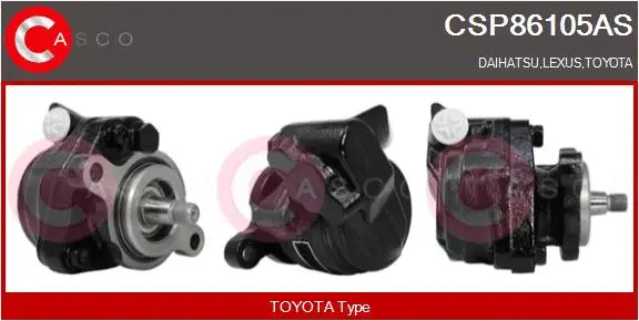 Hydraulic Pump, steering (CSP86105AS)