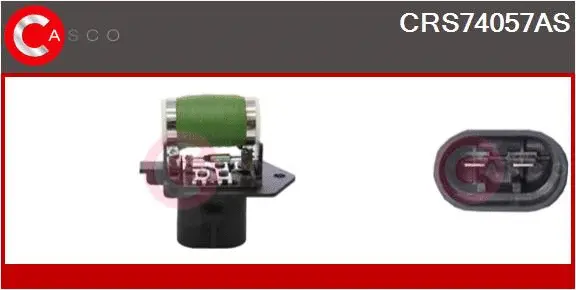Series resistor, electric motor (radiator fan) (CRS74057AS)