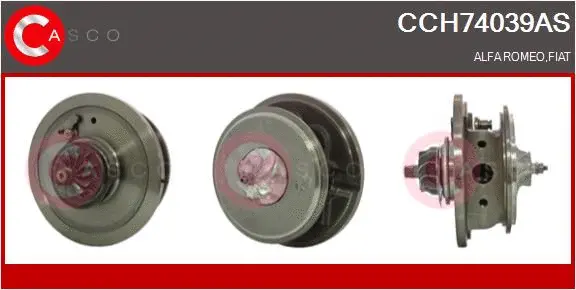 Core assembly, turbocharger (CCH74039AS)