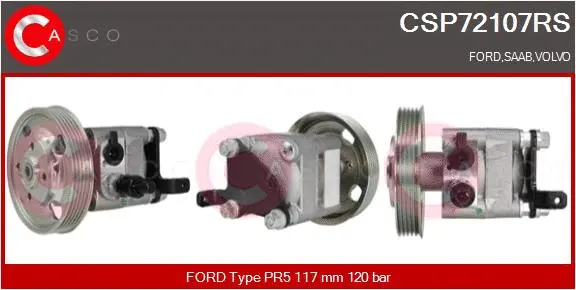 Hydraulic Pump, steering (CSP72107RS)