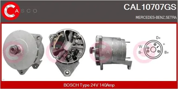 Alternator (CAL10707GS)
