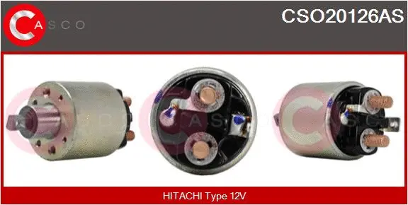 Solenoid Switch, starter (CSO20126AS)