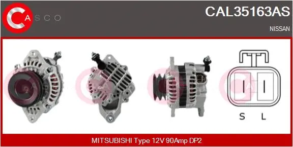 Alternator (CAL35163AS)