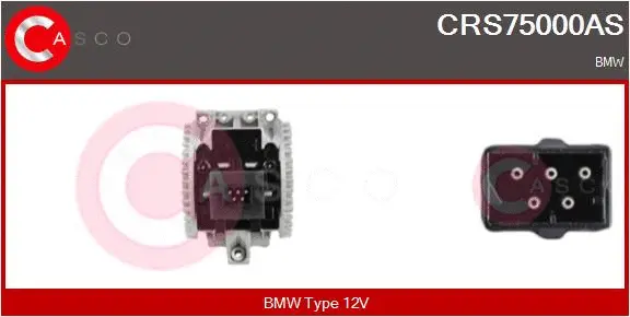 Resistor, interior blower (CRS75000AS)