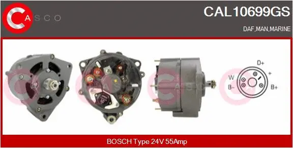 Alternator (CAL10699GS)