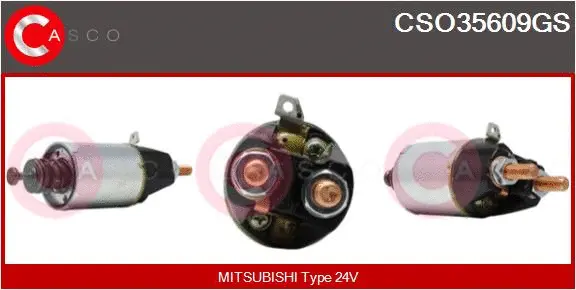 Solenoid Switch, starter (CSO35609GS)