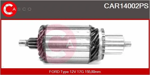 Armature, starter (CAR14002PS)