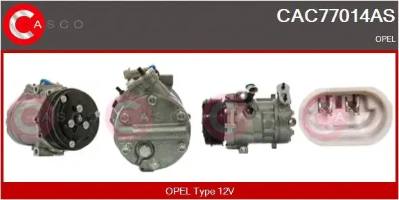 Compressor, air conditioning (CAC77014AS)
