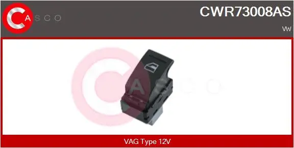 Switch, window regulator (CWR73008AS)