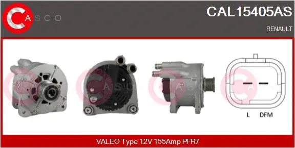 Alternator (CAL15405AS)