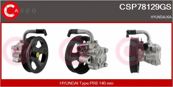 Hydraulic Pump, steering (CSP78129GS)