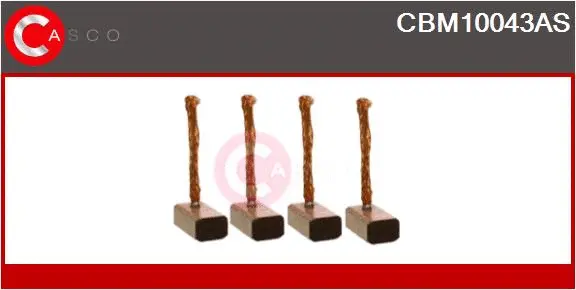 Carbon Brush, starter (CBM10043AS)