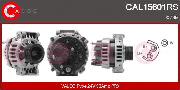 Alternator (CAL15601RS)