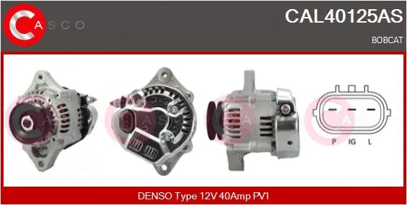 Alternator (CAL40125AS)