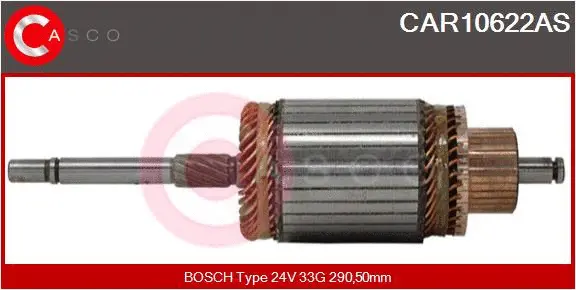 Armature, starter (CAR10622AS)