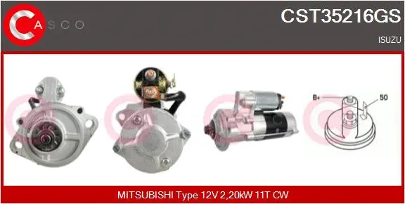 Starter (CST35216GS)