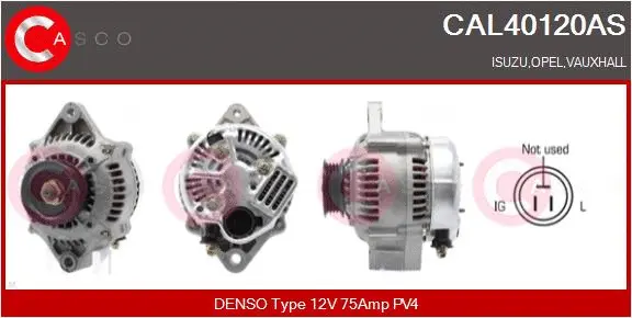Alternator (CAL40120AS)