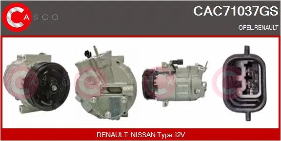 Compressor, air conditioning (CAC71037GS)