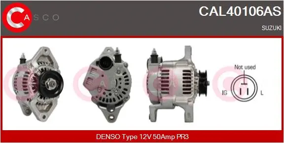 Alternator (CAL40106AS)