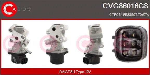 EGR Valve (CVG86016GS)