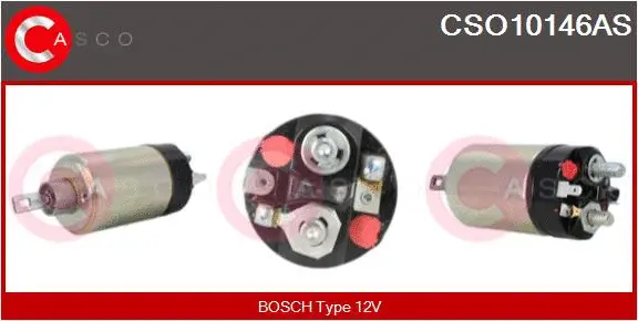 Solenoid Switch, starter (CSO10146AS)