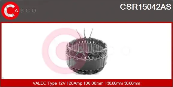 Stator, alternator (CSR15042AS)