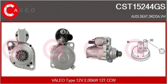 Starter (CST15244GS)