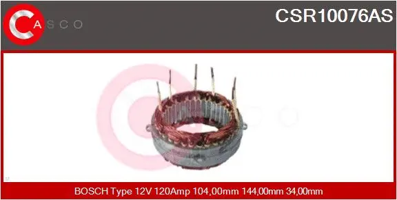 Stator, alternator (CSR10076AS)