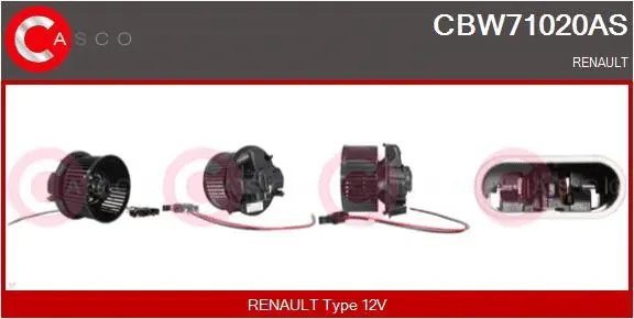 Interior Blower (CBW71020AS)