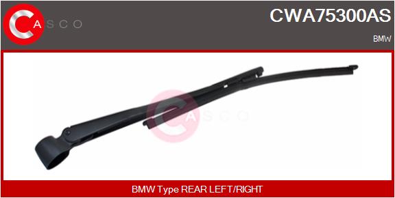Wiper Arm, window cleaning (CWA75300AS)