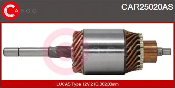 Armature, starter (CAR25020AS)
