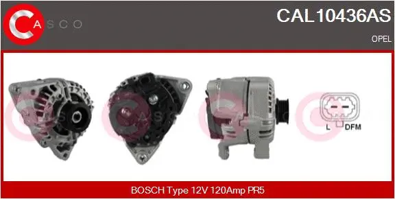 Alternator (CAL10436AS)