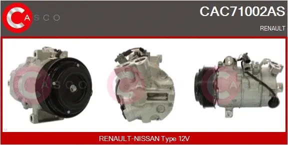 Compressor, air conditioning (CAC71002AS)
