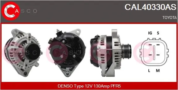 Alternator (CAL40330AS)