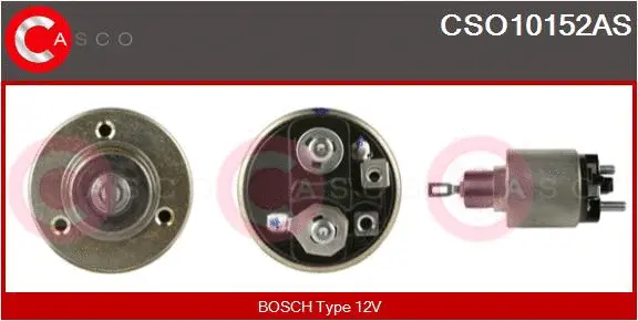 Solenoid Switch, starter (CSO10152AS)
