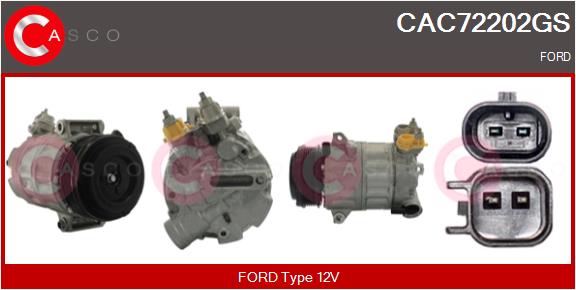 Compressor, air conditioning (CAC72202GS)