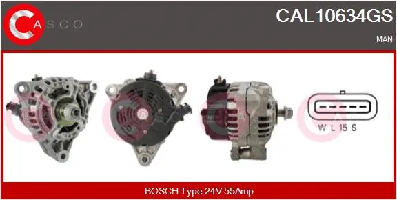 Alternator (CAL10634GS)