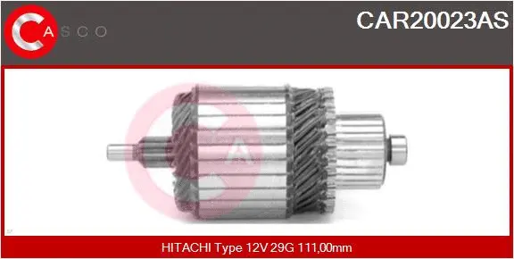 Armature, starter (CAR20023AS)
