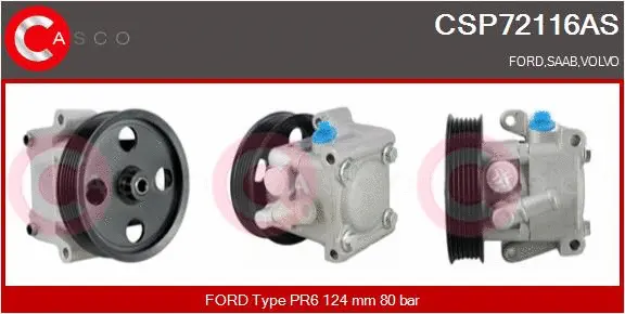 Hydraulic Pump, steering (CSP72116AS)