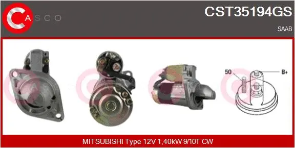 Starter (CST35194GS)