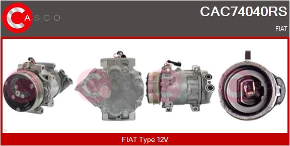 Compressor, air conditioning (CAC74040RS)