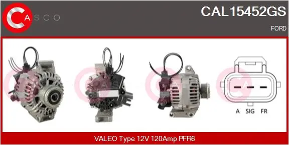Alternator (CAL15452GS)