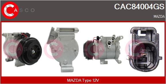 Compressor, air conditioning (CAC84004GS)