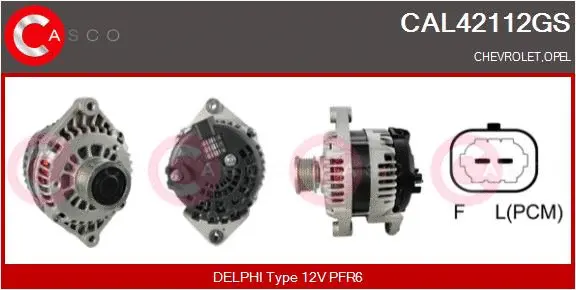 Alternator (CAL42112GS)
