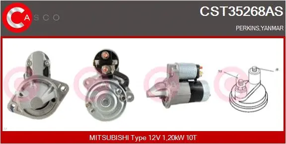 Starter (CST35268AS)