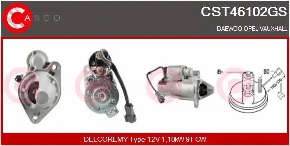 Starter (CST46102GS)