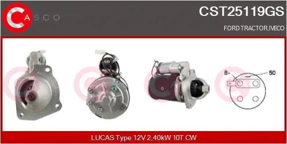 Starter (CST25119GS)