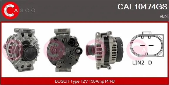 Alternator (CAL10474GS)