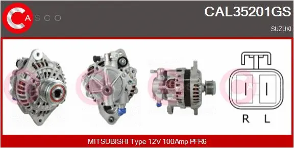 Alternator (CAL35201GS)